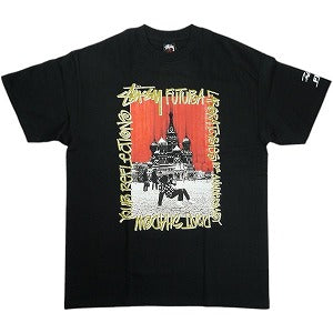 STUSSY ステューシー FL 10TH REDSQ Tee Black Tシャツ 黒 Size 【L】 【中古品-ほぼ新品】 20826774