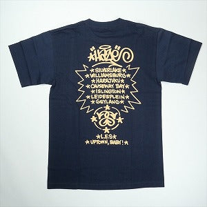 STUSSY ステューシー ×HAZE WORLD TOUR TEE NAVY Tシャツ 紺 Size 【M】 【中古品-ほぼ新品】 20826777