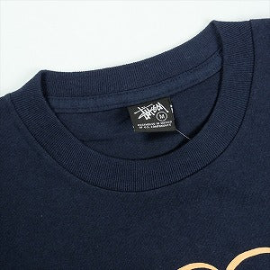 STUSSY ステューシー ×HAZE WORLD TOUR TEE NAVY Tシャツ 紺 Size 【M】 【中古品-ほぼ新品】 20826777
