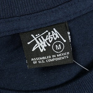 STUSSY ステューシー ×HAZE WORLD TOUR TEE NAVY Tシャツ 紺 Size 【M】 【中古品-ほぼ新品】 20826777