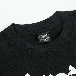 STUSSY ステューシー ×GREY PVC  WORLD TOUR TEE Black Tシャツ 黒 Size 【L】 【中古品-ほぼ新品】 20826778