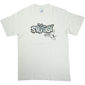 STUSSY ステューシー FRONT LOGO Tee Stone Tシャツ 灰 Size 【L】 【中古品-非常に良い】 20826780