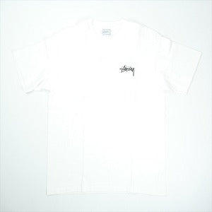 STUSSY ステューシー BACK SKULL Tee White Tシャツ 白 Size 【M】 【中古品-非常に良い】 20826781