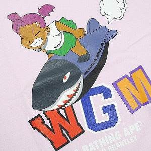 A BATHING APE ア ベイシング エイプ ライドシャークTee Pink Tシャツ ピンク Size 【L】 【新古品・未使用品】 20826784