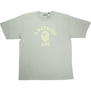 A BATHING APE ア ベイシング エイプ カレッジTee Stone Ｔシャツ 灰 Size 【L】 【新古品・未使用品】 20826785