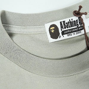 A BATHING APE ア ベイシング エイプ カレッジTee Stone Ｔシャツ 灰 Size 【L】 【新古品・未使用品】 20826785