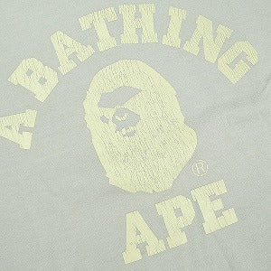 A BATHING APE ア ベイシング エイプ カレッジTee Stone Ｔシャツ 灰 Size 【L】 【新古品・未使用品】 20826785