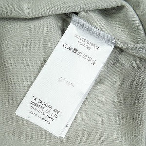 A BATHING APE ア ベイシング エイプ カレッジTee Stone Ｔシャツ 灰 Size 【L】 【新古品・未使用品】 20826785