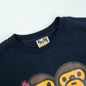 A BATHING APE ア ベイシング エイプ ベビーマイロTee Navy Tシャツ 紺 Size 【L】 【新古品・未使用品】 20826786