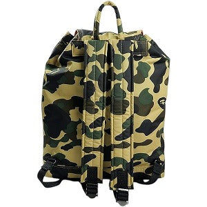 A BATHING APE ア ベイシング エイプ ×PORTER 1ST CAMO ナイロンバックパック 緑 Size 【フリー】 【中古品-ほぼ新品】 20826788