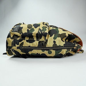 A BATHING APE ア ベイシング エイプ ×PORTER 1ST CAMO ナイロンバックパック 緑 Size 【フリー】 【中古品-ほぼ新品】 20826788