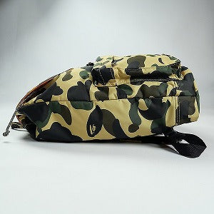 A BATHING APE ア ベイシング エイプ ×PORTER 1ST CAMO ナイロンバックパック 緑 Size 【フリー】 【中古品-ほぼ新品】 20826788