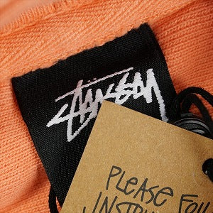 STUSSY ステューシー 25FW STOCK LINK ZIP HOODIE PIGMENT DYED SHERBERT ジップパーカー ピンク Size 【S】 【新古品・未使用品】 20826797