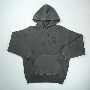 STUSSY ステューシー 25FW STOCK LINK HOODIE PIGMENT DYED BLACK パーカー 黒 Size 【XL】 【新古品・未使用品】 20826802