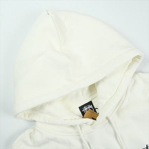 STUSSY ステューシー 25FW STOCK LINK HOODIE PIGMENT DYED NATURAL パーカー 白 Size 【S】 【新古品・未使用品】 20826803