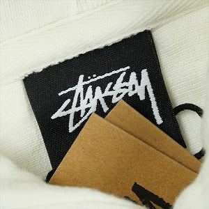 STUSSY ステューシー 25FW STOCK LINK HOODIE PIGMENT DYED NATURAL パーカー 白 Size 【S】 【新古品・未使用品】 20826803