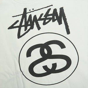 STUSSY ステューシー 25FW STOCK LINK HOODIE PIGMENT DYED NATURAL パーカー 白 Size 【L】 【新古品・未使用品】 20826805