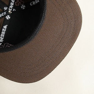 CHROME HEARTS クロム・ハーツ 5 PANEL CAP BSBL BRN/PNK クロスパッチ付きキャップ 茶 Size 【フリー】 【新古品・未使用品】 20826812