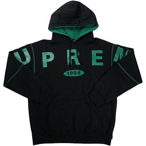 SUPREME シュプリーム 19AW Spread Logo Hooded Sweatshirt Black スウェットパーカー 黒 Size 【S】 【中古品-ほぼ新品】 20826815