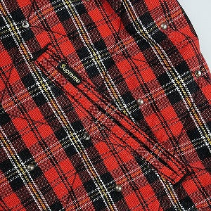 SUPREME シュプリーム xb.b. Simon 25FW Quilted Work Jacket Plaid ジャケット 赤 Size 【L】 【新古品・未使用品】 20826818