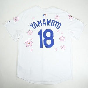 村上隆 ムラカミタカシ ×MLB World Tour Tokyo Series 2025 Dodgers Yamamoto Jersey 山本由伸ユニフォーム 白 Size 【M】 【新古品・未使用品】 20826820