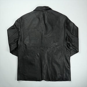 SUPREME シュプリーム 25FW Leather Blazer Black レザージャケット 黒 Size 【L】 【新古品・未使用品】 20826834