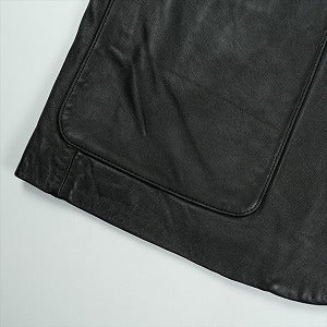 SUPREME シュプリーム 25FW Leather Blazer Black レザージャケット 黒 Size 【L】 【新古品・未使用品】 20826834