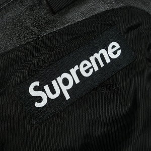 SUPREME シュプリーム 25FW Leather Blazer Black レザージャケット 黒 Size 【L】 【新古品・未使用品】 20826834