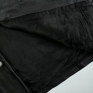 SUPREME シュプリーム 25FW Leather Blazer Black レザージャケット 黒 Size 【L】 【新古品・未使用品】 20826834