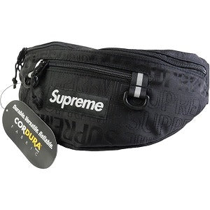 SUPREME シュプリーム 19SS Waist Bag Black ウエストバッグ 黒 Size 【フリー】 【新古品・未使用品】 20826839