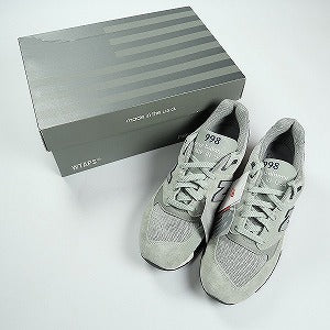 WTAPS ダブルタップス ×New Balance ニューバランス U998WT Dワイズ スニーカー 灰 Size 【28.5cm】 【新古品・未使用品】 20826849