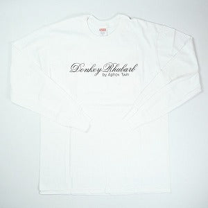 SUPREME シュプリーム ×Aphex Twin 25SS Donkey Rhubarb L/S Tee White ロンT 白 Size 【M】 【新古品・未使用品】 20826852