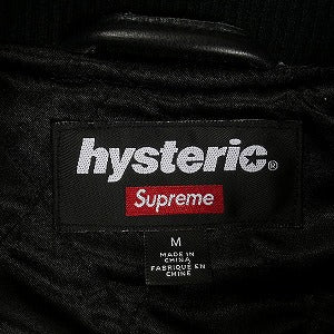 SUPREME シュプリーム ×HYSTERIC GLAMOUR 24AW Varsity Jacket Black スタジャン 黒 Size 【M】 【新古品・未使用品】 20826857