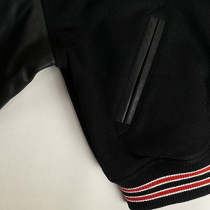 SUPREME シュプリーム ×HYSTERIC GLAMOUR 24AW Varsity Jacket Black スタジャン 黒 Size 【M】 【新古品・未使用品】 20826857