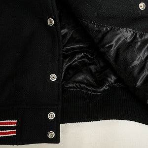 SUPREME シュプリーム ×HYSTERIC GLAMOUR 24AW Varsity Jacket Black スタジャン 黒 Size 【M】 【新古品・未使用品】 20826857