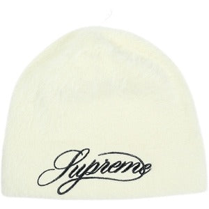 SUPREME シュプリーム ×Kangol 25FW Furgora Script Beanie Ivory ビーニー ベージュ Size 【フリー】 【新古品・未使用品】 20826887