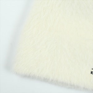 SUPREME シュプリーム ×Kangol 25FW Furgora Script Beanie Ivory ビーニー ベージュ Size 【フリー】 【新古品・未使用品】 20826887