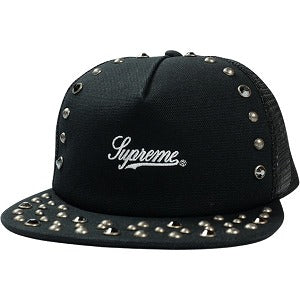 SUPREME シュプリーム ×b.b.Simon 25FW Studded Mesh Back 5-Panel Black キャップ 黒 Size 【フリー】 【新古品・未使用品】 20826889