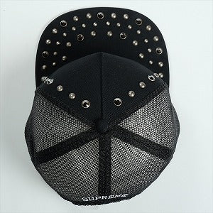 SUPREME シュプリーム ×b.b.Simon 25FW Studded Mesh Back 5-Panel Black キャップ 黒 Size 【フリー】 【新古品・未使用品】 20826889