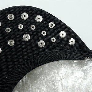 SUPREME シュプリーム ×b.b.Simon 25FW Studded Mesh Back 5-Panel Black キャップ 黒 Size 【フリー】 【新古品・未使用品】 20826889