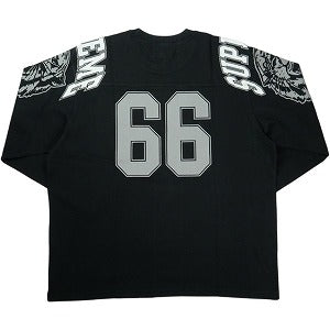 SUPREME シュプリーム 25FW Mascot L/S Football Top Black ロンT 黒