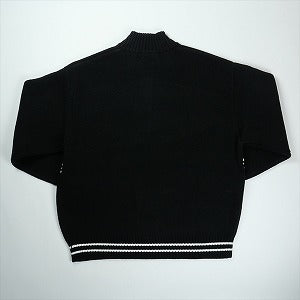 SUPREME シュプリーム 25FW Script Stripe Half Zip Sweater Black セーター 黒 Size 【M】 【新古品・未使用品】 20826893