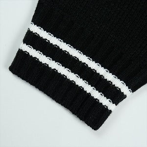 SUPREME シュプリーム 25FW Script Stripe Half Zip Sweater Black セーター 黒 Size 【M】 【新古品・未使用品】 20826893