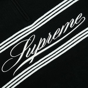 SUPREME シュプリーム 25FW Script Stripe Half Zip Sweater Black セーター 黒 Size 【M】 【新古品・未使用品】 20826893