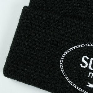 SUPREME シュプリーム 24AW Crest Beanie Black ビーニー 黒 Size 【フリー】 【中古品-非常に良い】 20826895