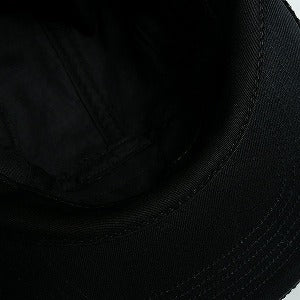 SUPREME シュプリーム 22SS Crushed Velvet Camp Cap Black キャンプキャップ 黒 Size 【フリー】 【中古品-非常に良い】 20826896