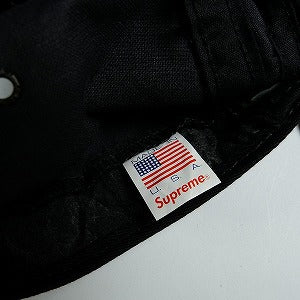 SUPREME シュプリーム 22SS Crushed Velvet Camp Cap Black キャンプキャップ 黒 Size 【フリー】 【中古品-非常に良い】 20826896
