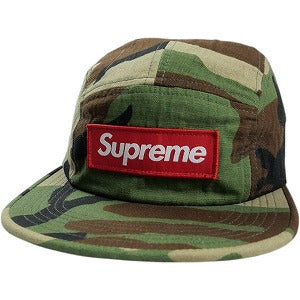 SUPREME シュプリーム 15SS Ripstop Camp Cap Camo キャンプキャップ 緑 Size 【フリー】 【中古品-良い】 20826899