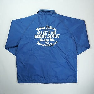 TOKYO INDIANS MC トウキョウインディアンズモーターサイクル MC ID-JK 02 Blue コーチジャケット 青 Size 【L】 【新古品・未使用品】 20826904