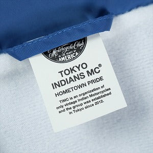 TOKYO INDIANS MC トウキョウインディアンズモーターサイクル MC ID-JK 02 Blue コーチジャケット 青 Size 【L】 【新古品・未使用品】 20826904
